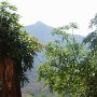 One of the peaks of Udzungwa - a view from the Twiga-Hotel.